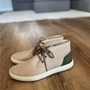Timberland Men's Tan and Olive Chukka Boots